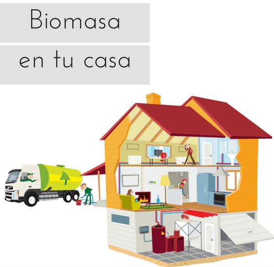 biomasa en tu casa